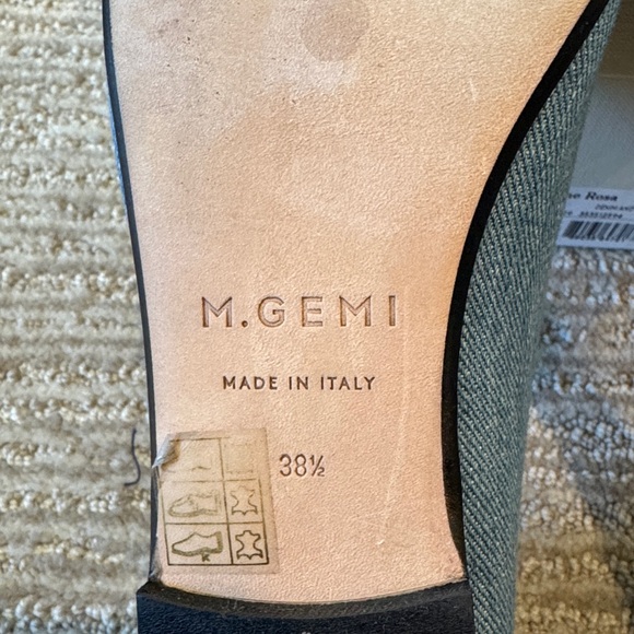 M. Gemi The Rosa Denim Flats - Picture 6 of 10